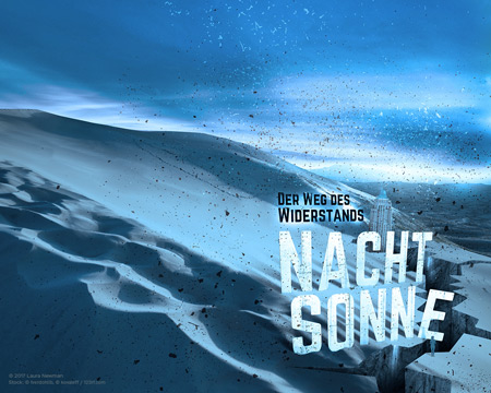 Nachtsonne Wallpaper