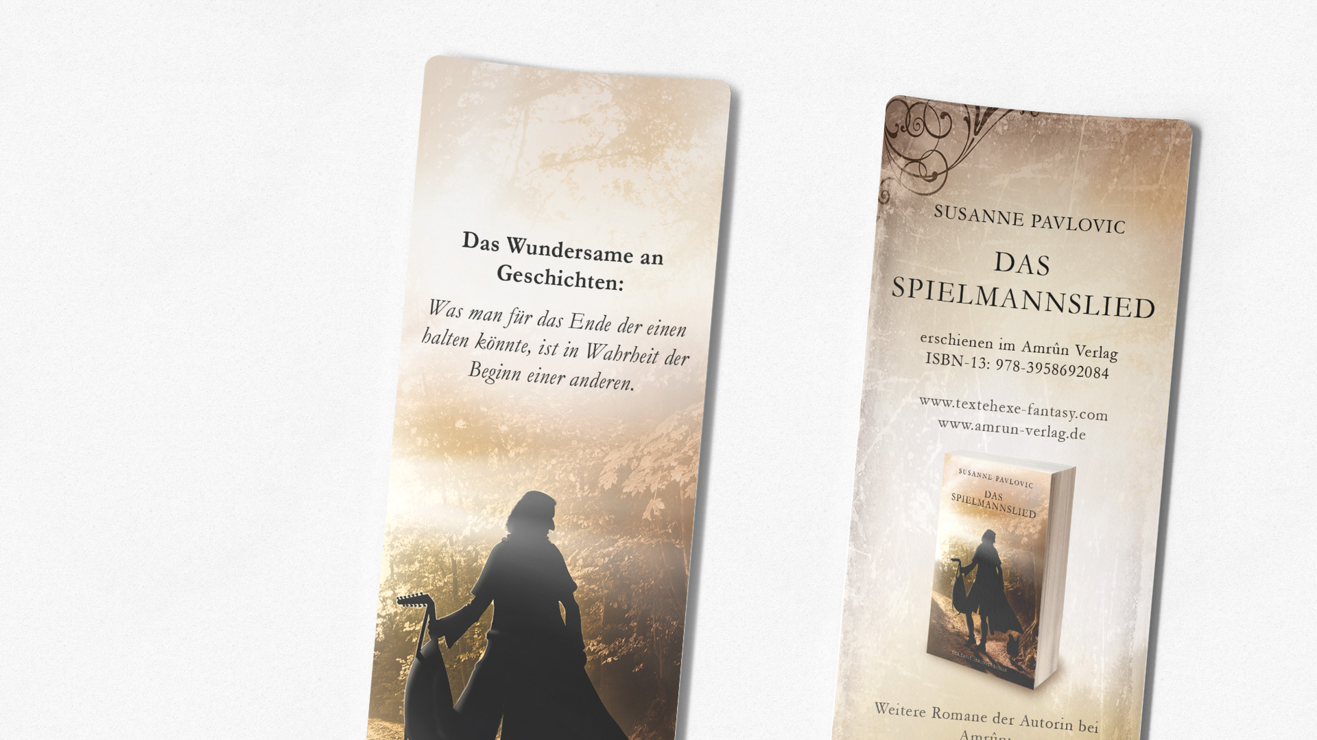 Das Spielmannslied – Lesezeichen