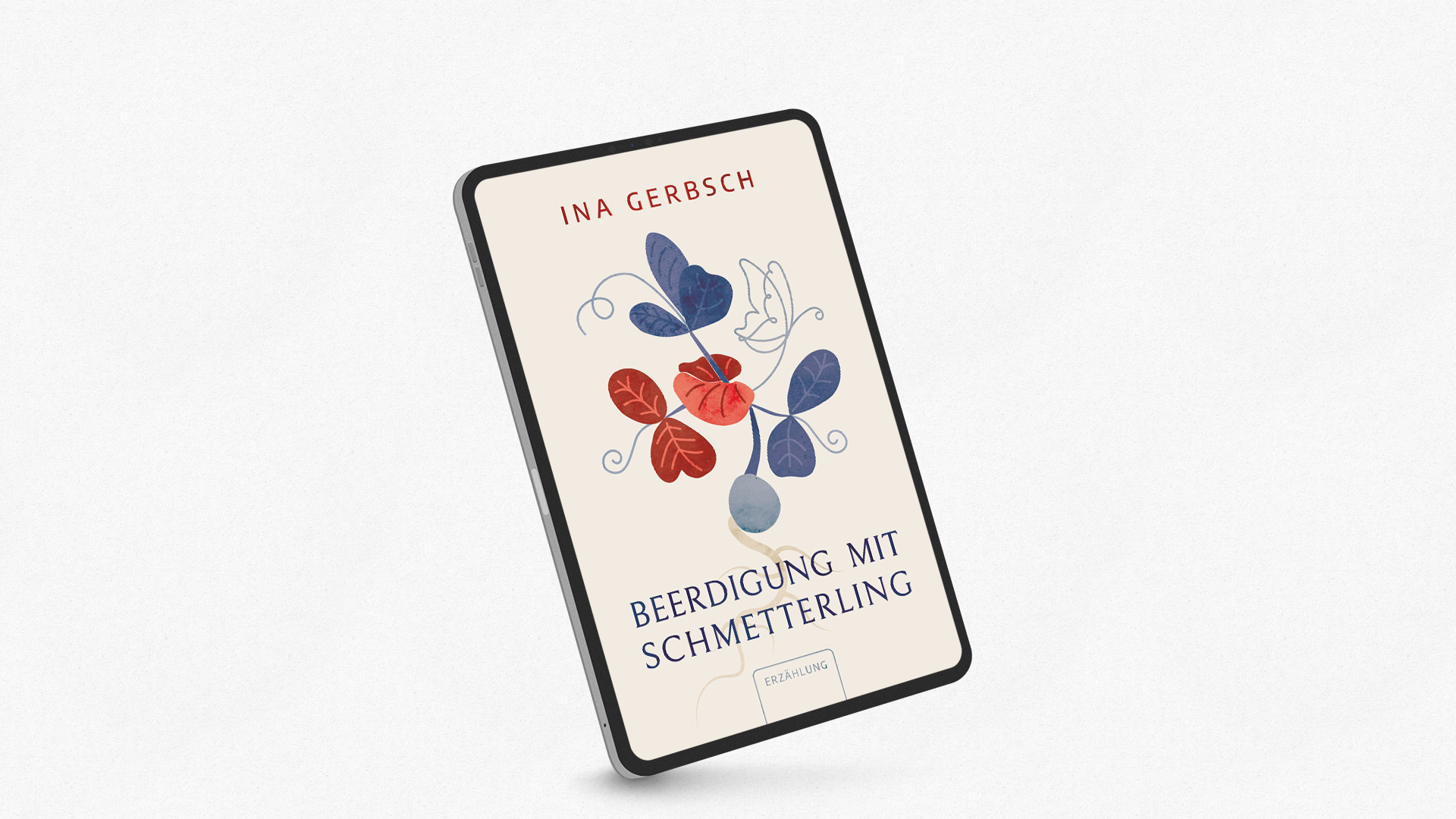 Beerdigung mit Schmetterling